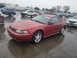 Salvage cars for sale from Copart Sacramento, CA: 2003 Ford Mustang