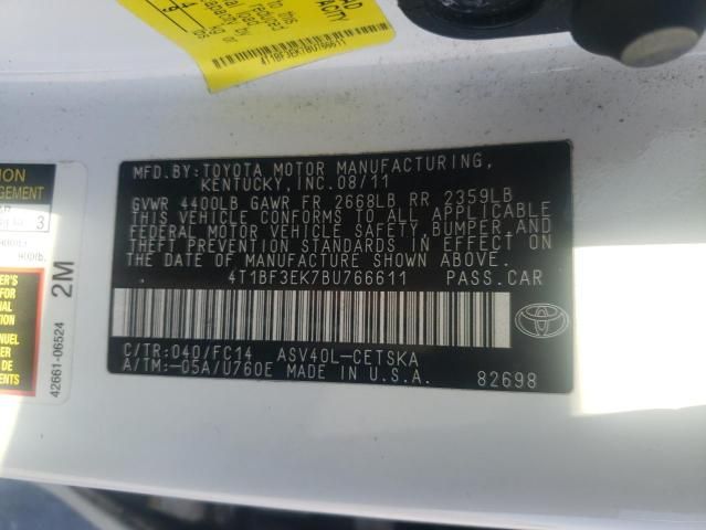 2011 Toyota Camry Base