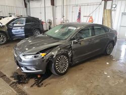 Carros salvage a la venta en subasta: 2017 Ford Fusion SE