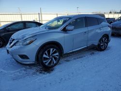 Salvage cars for sale at Dyer, IN auction: 2015 Nissan Murano S