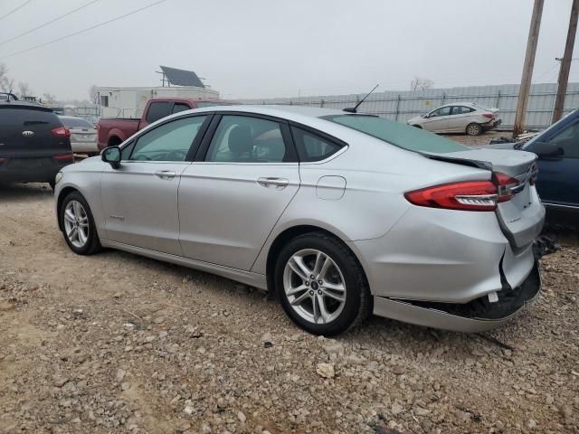 2018 Ford Fusion SE Hybrid