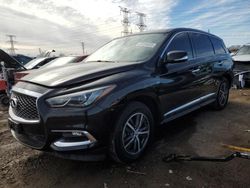 Salvage cars for sale at Elgin, IL auction: 2018 Infiniti QX60