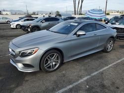 Salvage cars for sale at Van Nuys, CA auction: 2015 Mercedes-Benz S 550