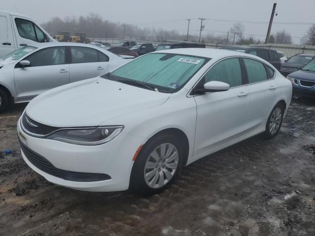 2015 Chrysler 200 LX