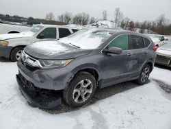 Salvage cars for sale at Duryea, PA auction: 2018 Honda CR-V EX