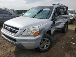 Salvage cars for sale at Brighton, CO auction: 2004 Honda Pilot EXL