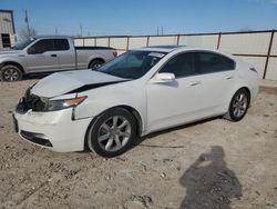 Salvage cars for sale at Haslet, TX auction: 2014 Acura TL Tech