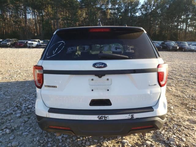 2018 Ford Explorer Police Interceptor