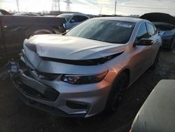 Salvage Cars with No Bids Yet For Sale at auction: 2018 Chevrolet Malibu LT