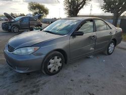 Salvage cars for sale at Orlando, FL auction: 2006 Toyota Camry LE