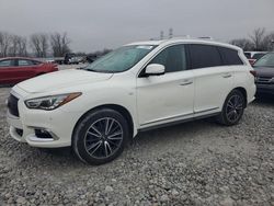 Salvage cars for sale at Barberton, OH auction: 2019 Infiniti QX60 Luxe