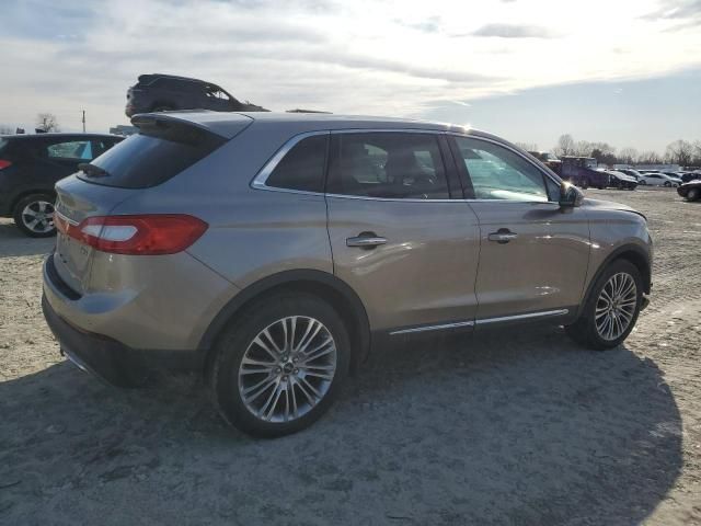 2018 Lincoln MKX Reserve