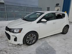 Vehiculos salvage en venta de Copart Elmsdale, NS: 2018 Chevrolet Sonic LT