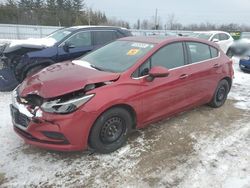 2017 Chevrolet Cruze LT en venta en Bowmanville, ON