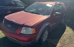 Salvage cars for sale at Montgomery, AL auction: 2006 Ford Freestyle SE