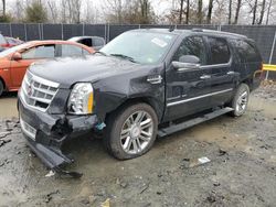 Vehiculos salvage en venta de Copart Waldorf, MD: 2014 Cadillac Escalade ESV Platinum