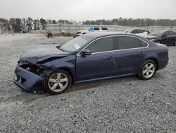 Salvage cars for sale at auction: 2012 Volkswagen Passat SE