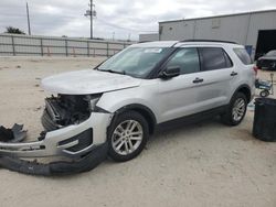 Salvage cars for sale at Jacksonville, FL auction: 2017 Ford Explorer