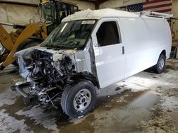 Salvage trucks for sale at Helena, MT auction: 2023 GMC Savana G3500