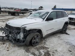 Salvage cars for sale at Woodhaven, MI auction: 2024 Jeep Grand Cherokee Limited