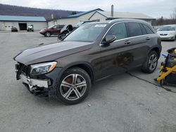 Salvage cars for sale at Grantville, PA auction: 2018 Mercedes-Benz GLC 300 4matic