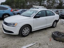 Salvage cars for sale at Seaford, DE auction: 2014 Volkswagen Jetta Base