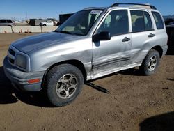 Salvage cars for sale at Brighton, CO auction: 2001 Chevrolet Tracker