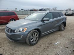 Salvage cars for sale at Kansas City, KS auction: 2016 Volvo XC60 T6 Premier