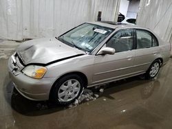 Salvage cars for sale at Central Square, NY auction: 2002 Honda Civic EX