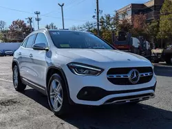 Salvage cars for sale at North Billerica, MA auction: 2021 Mercedes-Benz GLA 250 4matic