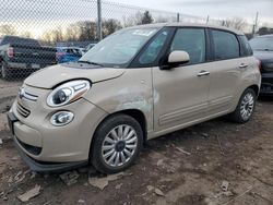 Fiat salvage cars for sale: 2017 Fiat 500L POP