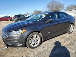 Salvage cars for sale at Chatham, VA auction: 2018 Ford Fusion SE Hybrid