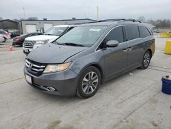 Salvage cars for sale from Copart Cleveland: 2014 Honda Odyssey Touring