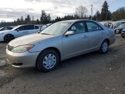 2002 Toyota Camry LE en venta en Graham, WA