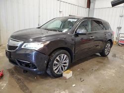 Salvage cars for sale at auction: 2016 Acura MDX Technology