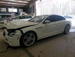 BMW 6 Series Vehiculos salvage en venta: 2015 BMW 650 XI Gran Coupe