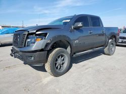 Salvage cars for sale at Grand Prairie, TX auction: 2019 Nissan Titan SV