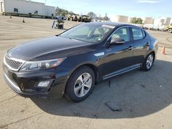 Salvage cars for sale at Martinez, CA auction: 2014 KIA Optima Hybrid