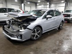 Salvage cars for sale from Copart Ham Lake, MN: 2019 Subaru Impreza Premium