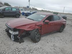 Hyundai salvage cars for sale: 2024 Hyundai Sonata SEL