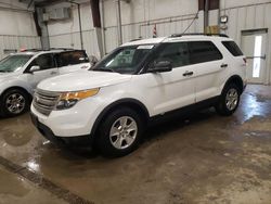 Vehiculos salvage en venta de Copart Franklin, WI: 2013 Ford Explorer