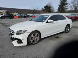 Carros salvage a la venta en subasta: 2017 Mercedes-Benz E 300 4matic