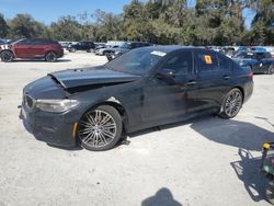 Salvage cars for sale at Ocala, FL auction: 2017 BMW 530 I