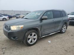 Salvage cars for sale at Haslet, TX auction: 2008 Toyota Highlander Limited