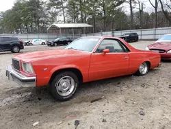 Classic salvage cars for sale at auction: 1978 Chevrolet Elcamino