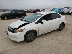 Honda Vehiculos salvage en venta: 2012 Honda Civic LX