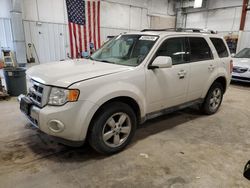 Ford salvage cars for sale: 2012 Ford Escape Limited