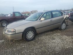 Chevrolet salvage cars for sale: 2001 Chevrolet Impala