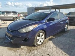 Salvage cars for sale at West Palm Beach, FL auction: 2013 Hyundai Elantra GLS