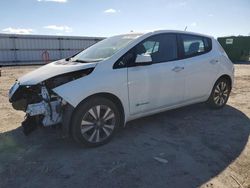 Salvage cars for sale at Fredericksburg, VA auction: 2016 Nissan Leaf SV